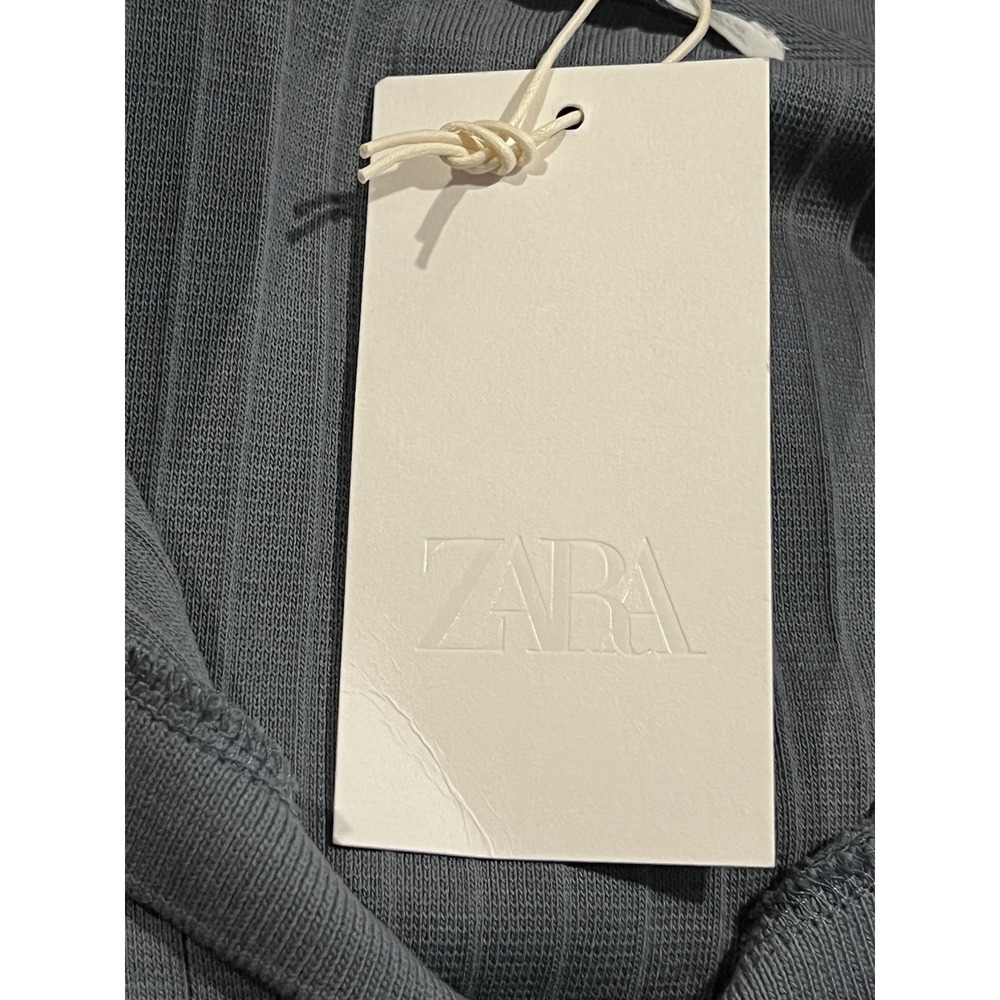 Zara Men's Polo Shirt Gray Large NWT Msrp $49.90 Casual‎ Business Golf - Picture 7 of 9